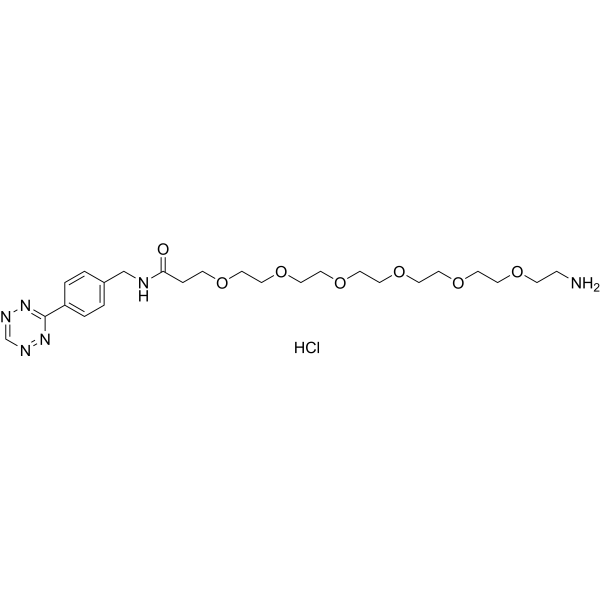 Tetrazine-PEG6-amine HCl